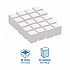 Low-Fold Dispenser Napkins, 1-Ply, 7 x 12, White, 400/Pack, 20 Packs//Carton (8316W)