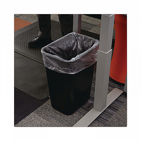 High-Density Can Liners, 30 gal, 10 mic, 30