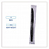 Heavyweight Wrapped Polypropylene Cutlery, Knife, Plastic, Black, 1,000/Carton (KNIHWPPBIW)