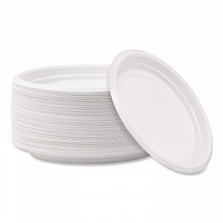 Hi-Impact Plastic Dinnerware, Plate, 6