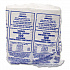 Foam Hinged Lid Containers, 3 Compartments, 9.5 x 10.26 x 3.4, White, 200/Carton (110HT3)