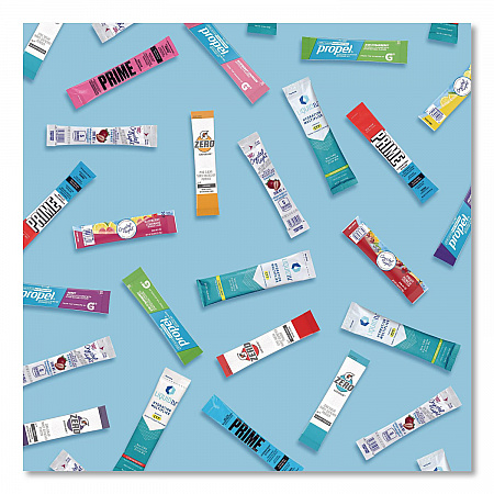 Drink Mixes Snack Box, 50 Assorted Mixes/Box (70000165)