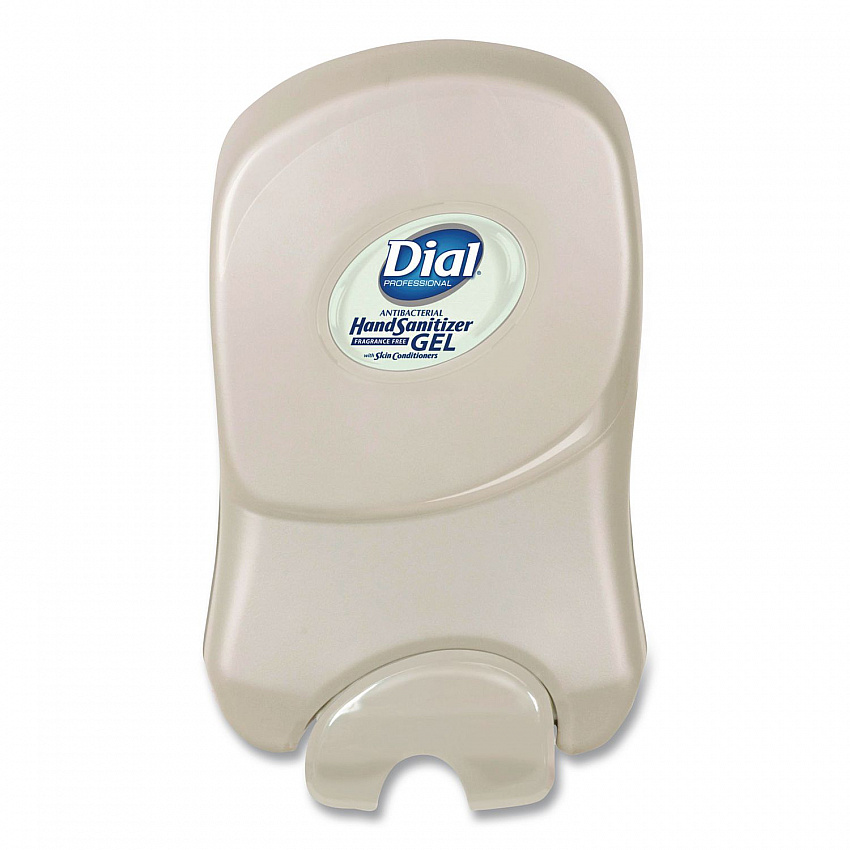 Antibacterial Gel Hand Sanitizer Refill for Dial 1700 Dispenser, 1.2 L Refill, Fragrance-Free, 3/Carton (19711)