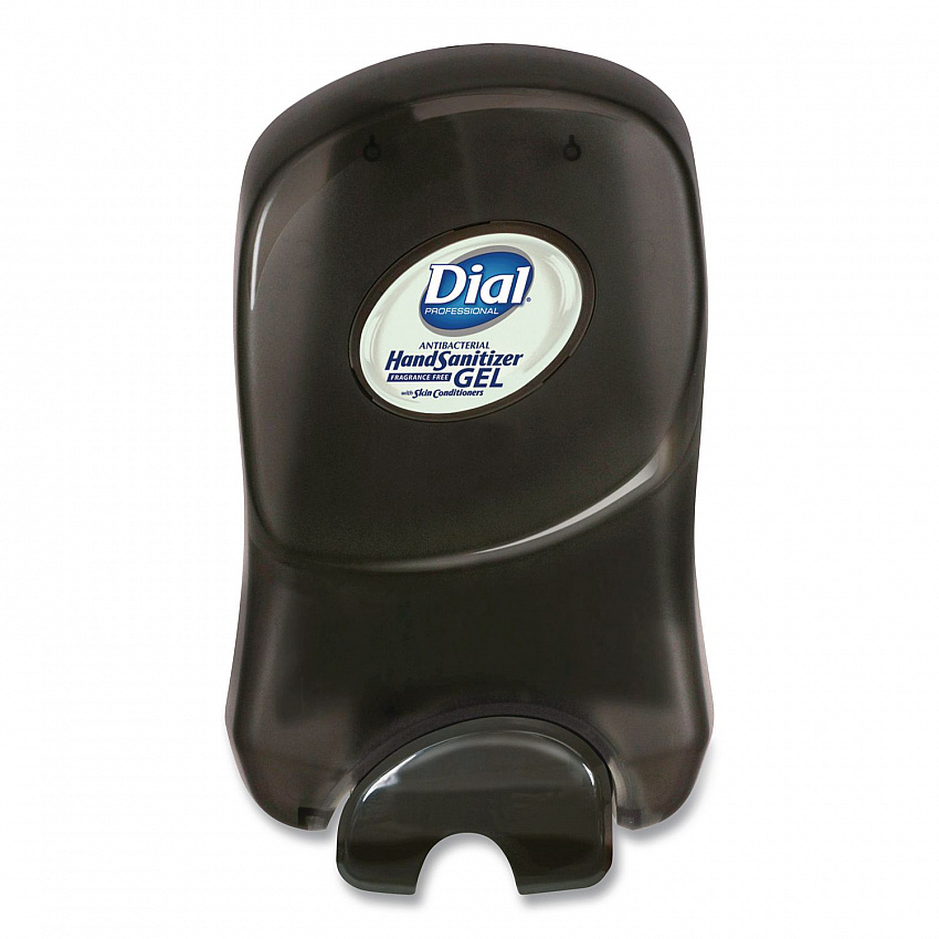 Antibacterial Gel Hand Sanitizer Refill for Dial 1700 Dispenser, 1.2 L Refill, Fragrance-Free, 3/Carton (19711)