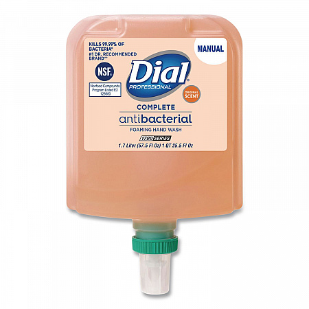 Antibacterial Foaming Hand Wash Refill for 1700 V Dispenser, Original Scent, 1.7 L, 3/Carton (19723)