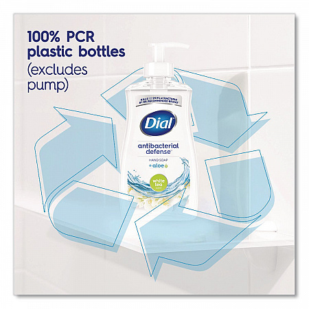Antibacterial Liquid Hand Soap, White Tea Scent, 11 oz, 12/Carton (20940)
