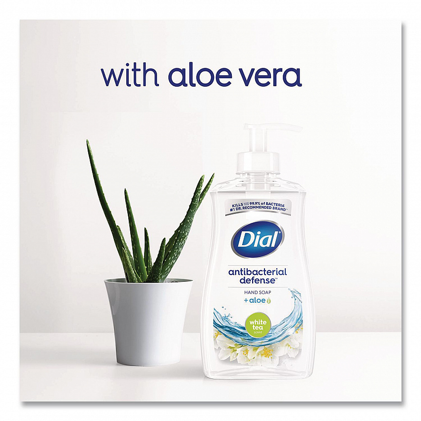 Antibacterial Liquid Hand Soap, White Tea Scent, 11 oz, 12/Carton (20940)