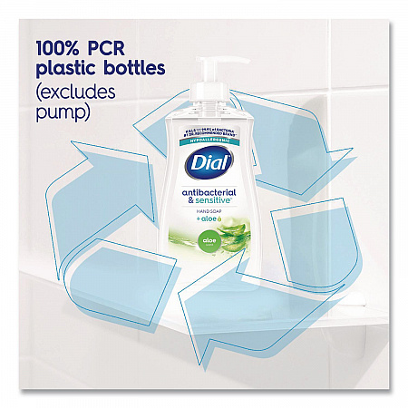Antibacterial Liquid Hand Soap, Aloe Scent, 11 oz, 12/Carton (20946)