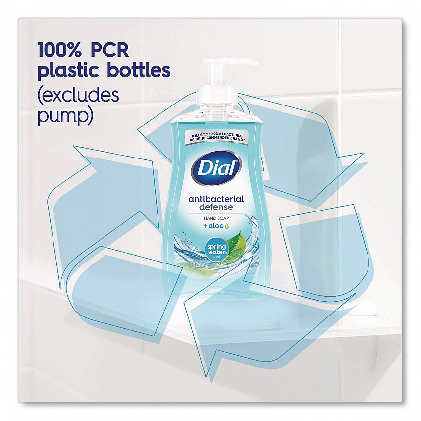 Antibacterial Liquid Hand Soap, Spring Water Scent, 11 oz, 12/Carton (20952)