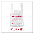 Thank You High-Density Shopping Bags, Have a Nice Day Labeling, Cut-Out Handles, 10
