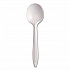 Style Setter Medium Weight Polypropylene Cutlery, Soup Spoon, Plastic, White, 1,000/Carton (SU6OW)