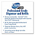 Dial 1700 Manual Dispenser, 1.7 L, 7.07 x 3.95 x 12.66, Smoke, 3/Carton (20075)