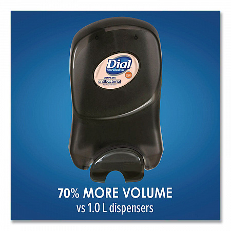Dial 1700 Manual Dispenser, 1.7 L, 7.07 x 3.95 x 12.66, Smoke, 3/Carton (20075)