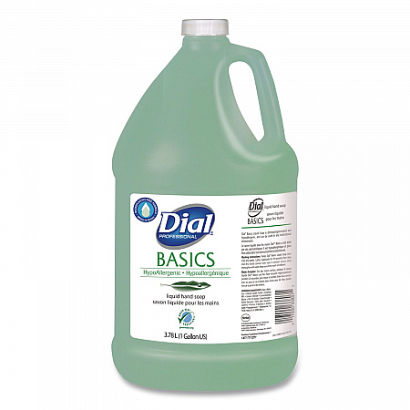 Basics MP Free Liquid Hand Soap Refill, Honeysuckle Scent, 3.78 L, 4/Carton (33809)
