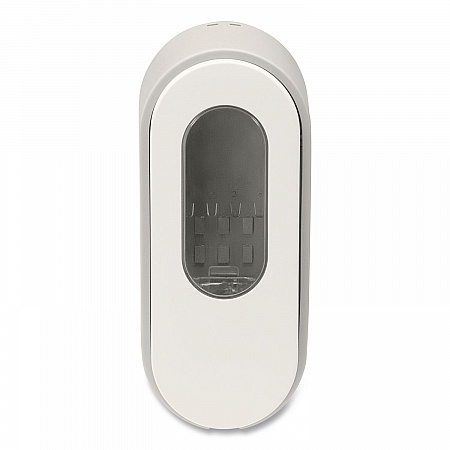 Versa Dispenser for Cartridge Refills, 15 oz, 3.75 x 3.38 x 8.75, Light Gray/White, 6/Carton (34037)