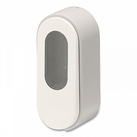 Versa Dispenser for Pouch Refills, 15 oz, 3.75 x 3.38 x 8.75, Light Gray/White, 6/Carton (34055)