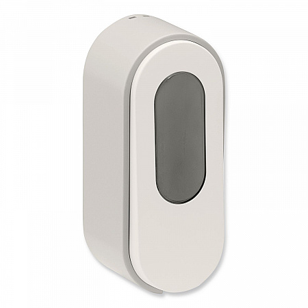 Versa Dispenser for Pouch Refills, 15 oz, 3.75 x 3.38 x 8.75, Light Gray/White, 6/Carton (34055)