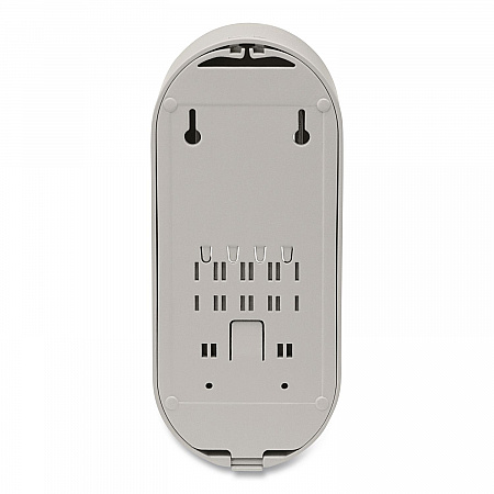 Versa Dispenser for Pouch Refills, 15 oz, 3.75 x 3.38 x 8.75, Light Gray/White, 6/Carton (34055)