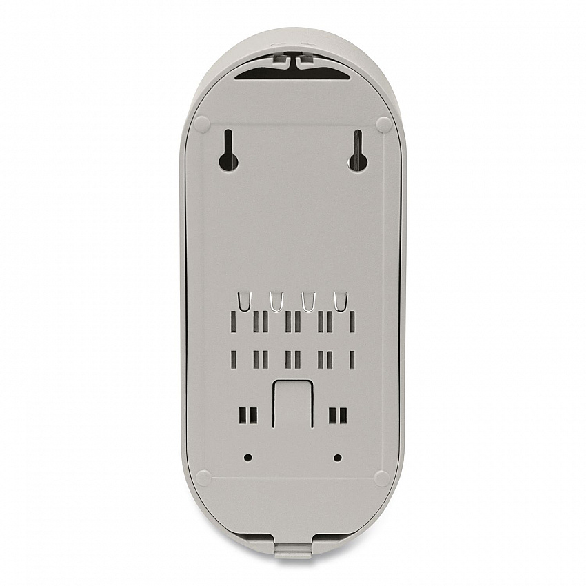 Versa Dispenser for Pouch Refills, 15 oz, 3.75 x 3.38 x 8.75, Light Gray/White, 6/Carton (34055)