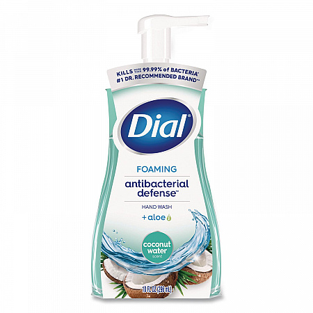 Antibacterial Foaming Hand Wash, Coconut Water Scent, 10 oz, 8/Carton (34715)