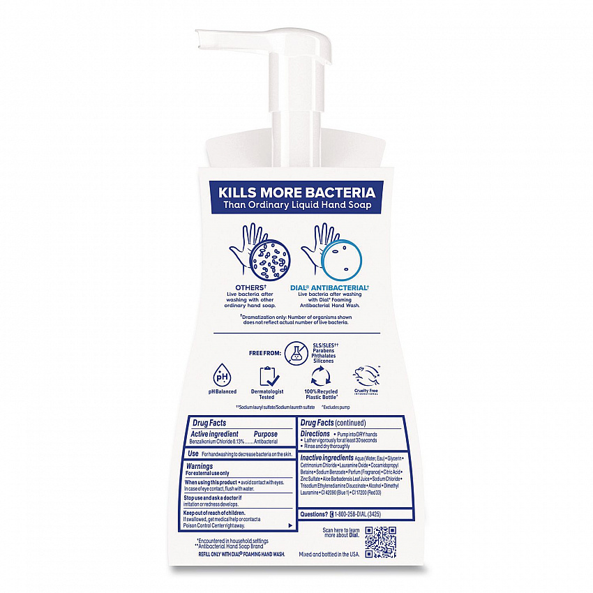 Antibacterial Foaming Hand Wash, Coconut Water Scent, 10 oz, 8/Carton (34715)