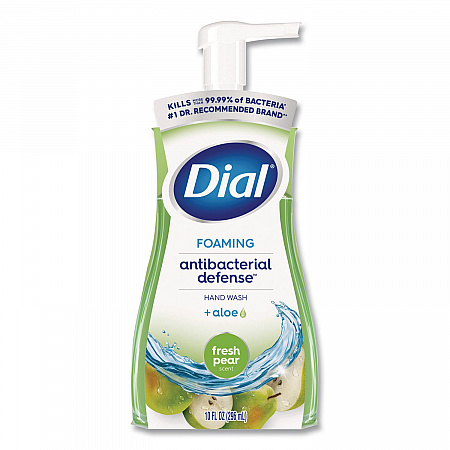 Antibacterial Foaming Hand Wash, Fresh Pear Scent, 10 oz, 8/Carton (34721)