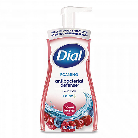 Antibacterial Foaming Hand Wash, Power Berries Scent, 10 oz, 8/Carton (34727)