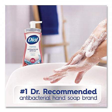 Antibacterial Foaming Hand Wash, Power Berries Scent, 10 oz, 8/Carton (34727)