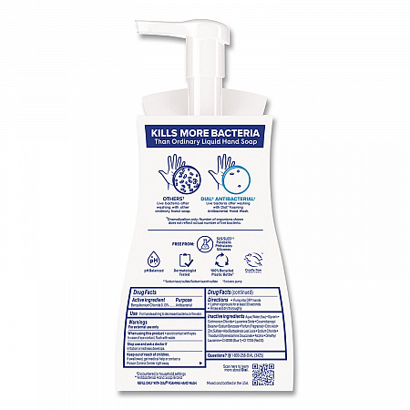 Antibacterial Foaming Hand Wash, Soothing White Tea Scent, 10 oz, 8/Carton (34733)