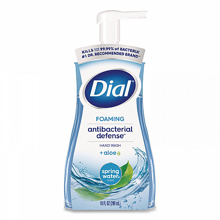 Antibacterial Foaming Hand Wash, Spring Water Scent, 10 oz, 8/Carton (34739)