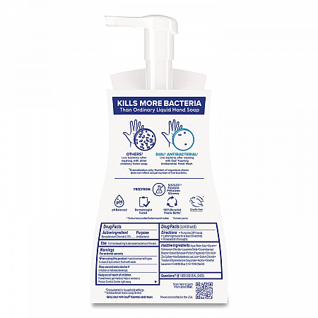 Antibacterial Foaming Hand Wash, Spring Water Scent, 10 oz, 8/Carton (34739)