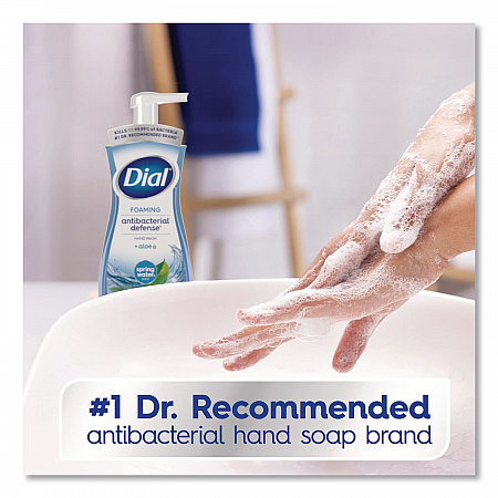 Antibacterial Foaming Hand Wash, Spring Water Scent, 10 oz, 8/Carton (34739)