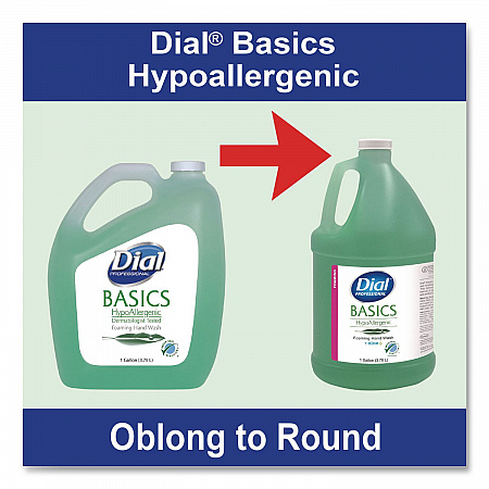 Basics Hypoallergenic Hand Wash, Honeysuckle Scent, 1 gal, 4/Carton (35438)