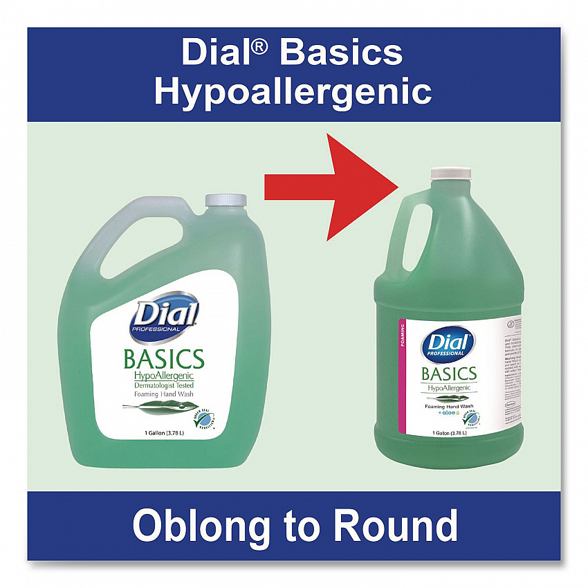 Basics Hypoallergenic Hand Wash, Honeysuckle Scent, 1 gal, 4/Carton (35438)