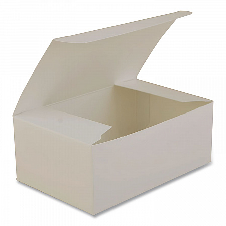 Carryout Boxes, 7 x 4.5 x 2.75, White, Paper, 500/Carton (2717)