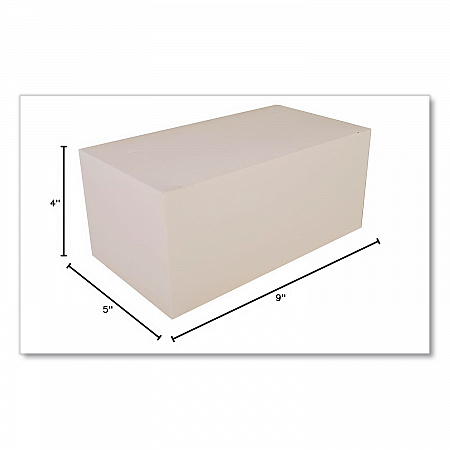 Carryout Boxes, 9 x 5 x 4, White, Paper, 250/Carton (2757)