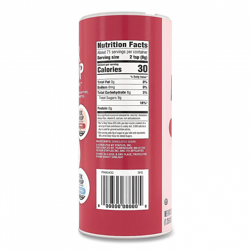 Pure Sugar Cane, 20 oz Canister, 3/Pack (94205)
