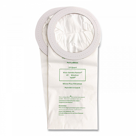 GK-S-Coach Replacement Bag, 10 Bags/Pack, 10 Packs/Carton (GKSCOACH)