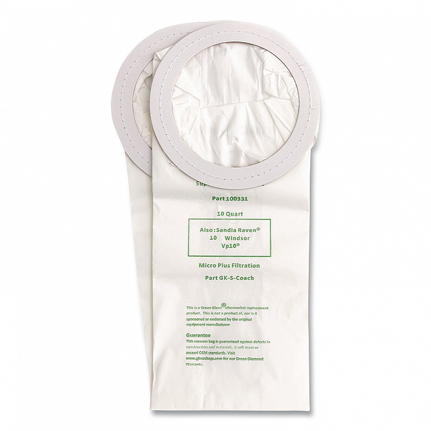 GK-S-Coach Replacement Bag, 10 Bags/Pack, 10 Packs/Carton (GKSCOACH)