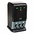 Tri-Tower Mini Dispenser, Holds Forks/Knives/Spoons or Sporks, 13.15 x 31.03 x 17.5, Black/Gray (DUSSTDSP3MIN)