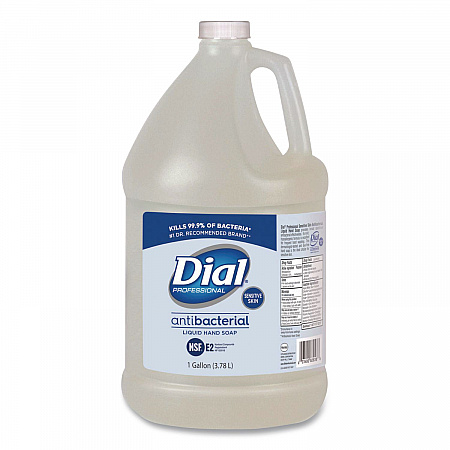 Antibacterial Liquid Hand Soap for Sensitive Skin Refill, Light Floral Scent, 1 gal, 4/Carton (82838)