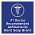 Antibacterial Liquid Hand Soap for Sensitive Skin Refill for 1 L Liquid Dispenser, Light Floral Scent, 1 L, 8/Carton (82839)