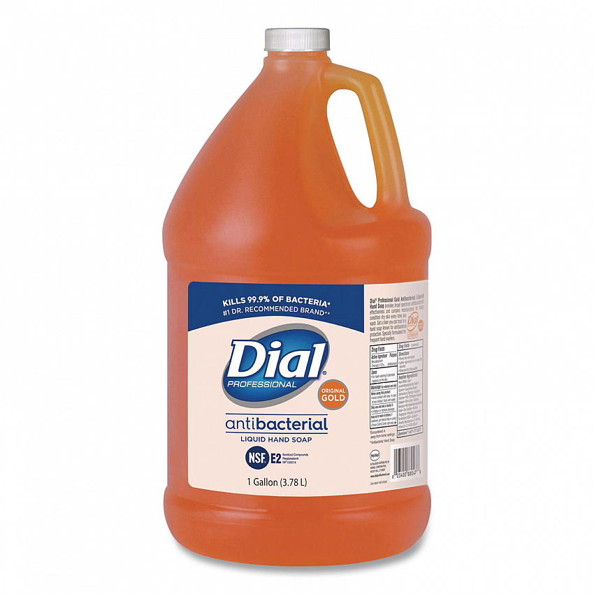 Gold Antibacterial Liquid Hand Soap, 1 gal, 4/Carton (88047CT)
