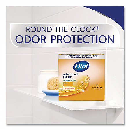 Deodorant Bar Soap, Iconic Dial Gold Fragrance, 4 oz, 36/Carton (92617)