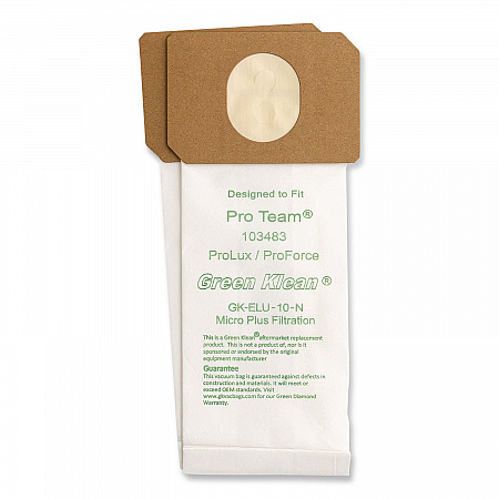 GK-Elu-10 Replacement Bag, 10 Bags/Pack, 10 Packs/Carton (GKELU10N)