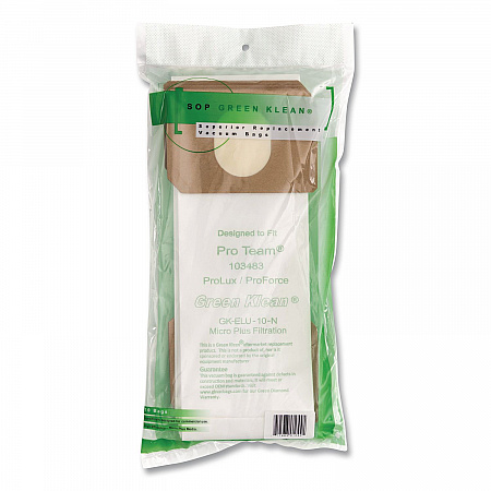 GK-Elu-10 Replacement Bag, 10 Bags/Pack, 10 Packs/Carton (GKELU10N)