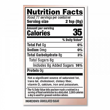 Pure Sugar Cane, 20 oz Canister, 3/Pack (94205)