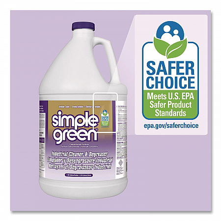 Industrial Cleaner and Degreaser, Lavender Scent, 1 gal Bottle,  6/Carton (1600128)