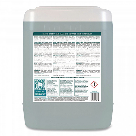 Lime Calcium Surface Residue Remover, 5 gal Pail (1700005)