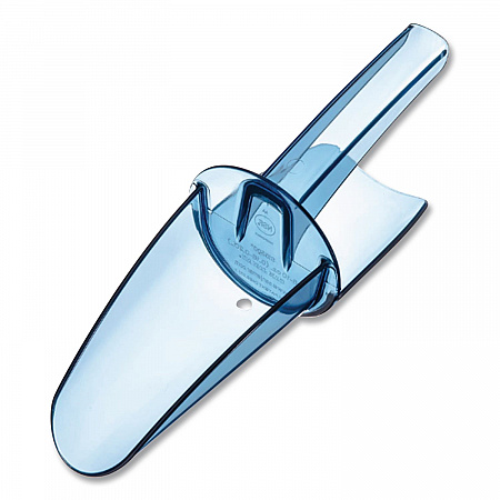 Saf-T-Scoop and Guardian System for Ice Machines, 6 oz to 10 oz Ice Scoop, Transparent Blue (SI5000)